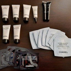 CHANEL Skincare & Mascara Sample Size Bundle